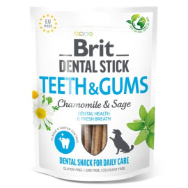 Brit Dental Stick Teeth & Gums with Chamomile & Sage 251g
