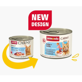 Animonda Carny Adult Kurczak + Łosoś puszka 200g