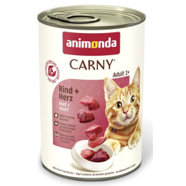 Animonda Carny Adult Wołowina + Serca puszka 400g