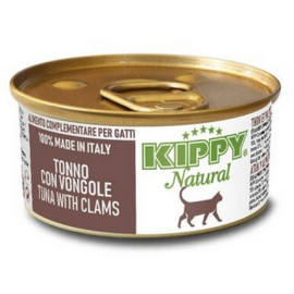 Kippy Natural Tuna & Clams - tuńczyk i małże puszka 70g