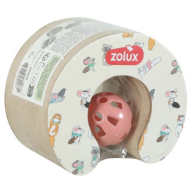 Zolux Chatouille Drapka tekturowa składana z piłką i kocimiętką