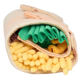 ZippyPaws Pluszowa zabawka dla psa Snufflerz Roll Burrito [ZP1149]