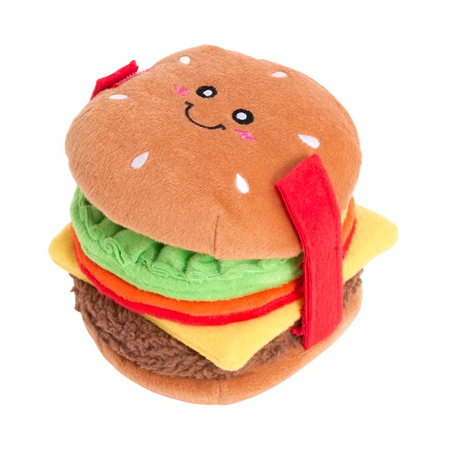 ZippyPaws Pluszowa zabawka dla psa Snufflerz Cheeseburger [ZP1150]