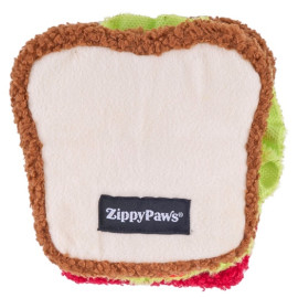 ZippyPaws Pluszowa zabawka dla psa Snufflerz Sandwich [ZP1147]