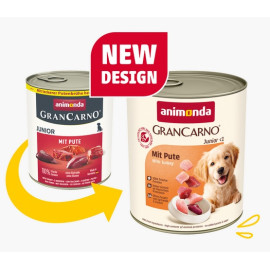 Animonda GranCarno Original Junior Pute Indyk puszka 800g