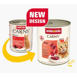 Animonda Carny Adult Wołowina puszka 800g