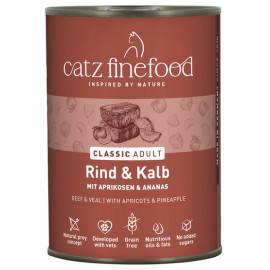 Catz Finefood Classic N.07 Wołowina i cielęcina puszka 400g