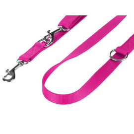 CHABA Smycz taśma regulowana XL 25mm/260cm fuksja