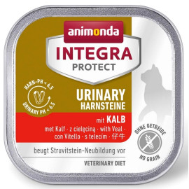 Animonda Integra Protect Harnsteine dla kota - z cielęciną tacka 100g