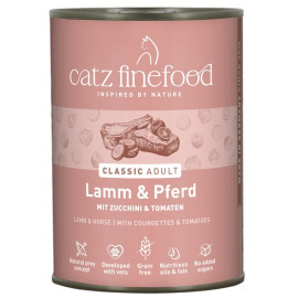 Catz Finefood Classic N.19 Jagnięcina i Konina puszka 400g