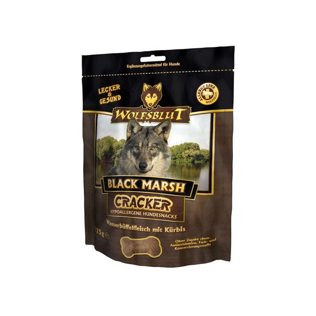Wolfsblut Dog Cracker Black Marsh - bawół indyjski i dynia 225g