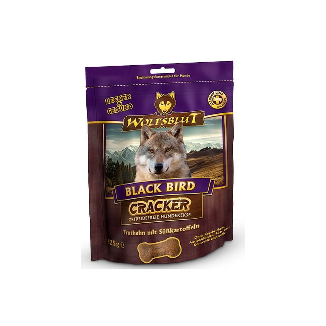 Wolfsblut Dog Cracker Black Bird - indyk i bataty 225g