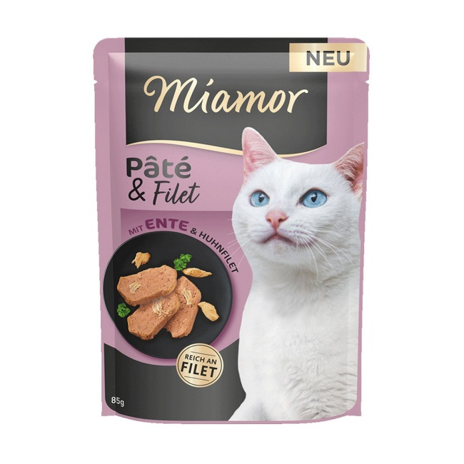 Miamor Pate & Filet Kaczka & Kurczak saszetka 85g