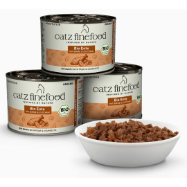 Catz Finefood Bio N.505 Kaczka puszka 200g