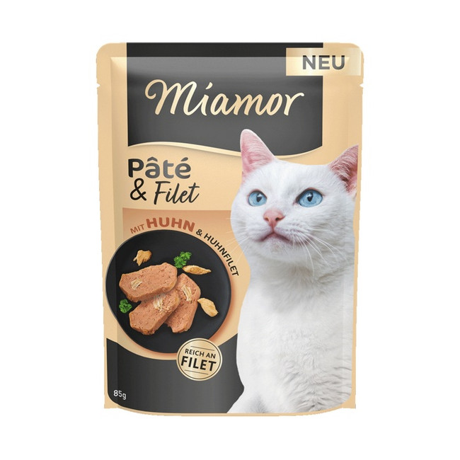 Miamor Pate & Filet Kurczak saszetka 85g