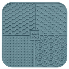 Collar WauDog Silicone Mata do lizania 19x19x1cm szara