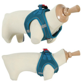 Zolux Szelki oddychające z siatki XL turkusowe