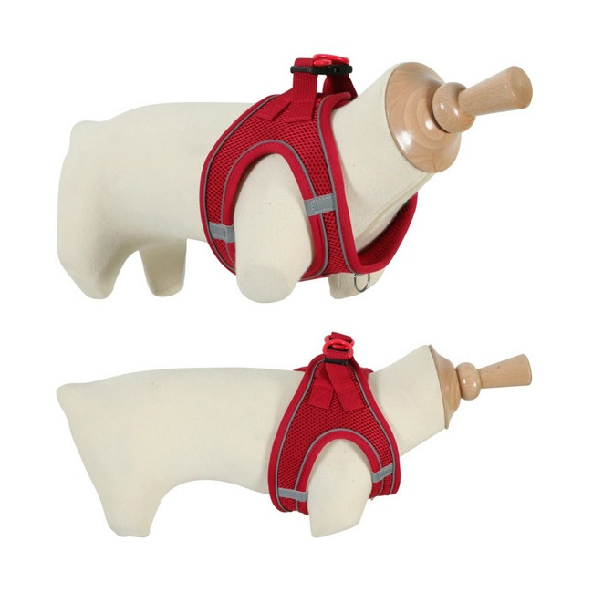 Zolux Szelki oddychające z siatki L czerwone