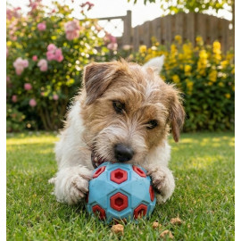 Zolux Zabawka na przysmaki do aportowania piłka 8cm