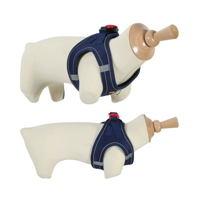 Zolux Szelki oddychające z siatki S granatowe