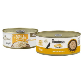 Applaws Dog Taste Toppers puszka z kurczakiem 156g
