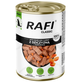 Rafi Pies Classic Dziczyzna i marchewka w sosie 1240g