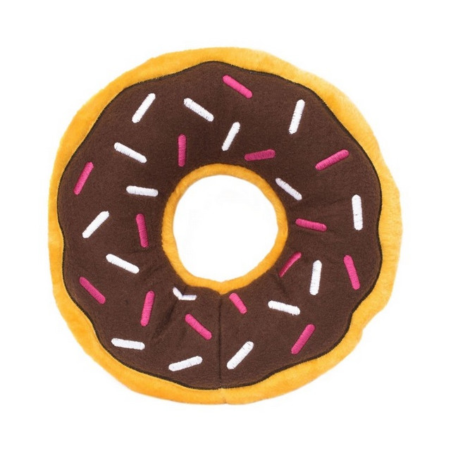 ZippyPaws Pluszowy Donut Jumbo czekoladowy [ZP863]