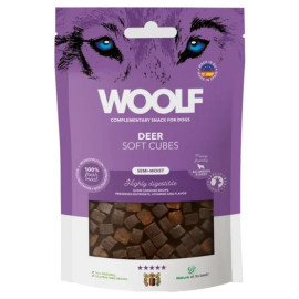 Woolf Soft Cubes Monoprotein Deer 100g