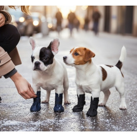 Grande Finale But Softshell na chorą łapę r.6 - 12cm czarny