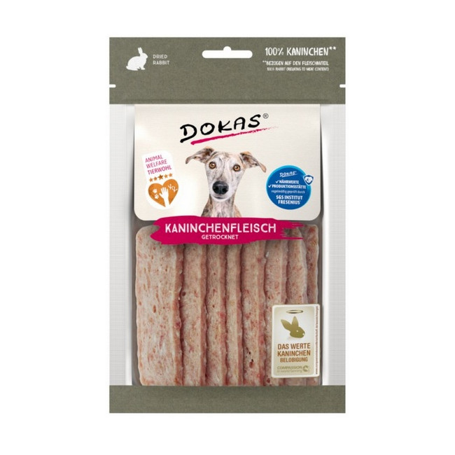 Dokas Pies Paski królik 70g