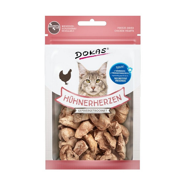 Dokas Kot LIO Serca drobiowe 15g