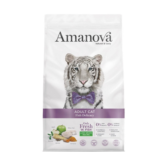 Amanova Cat Adult Fish Delicacy White Fish - biała ryba 6kg