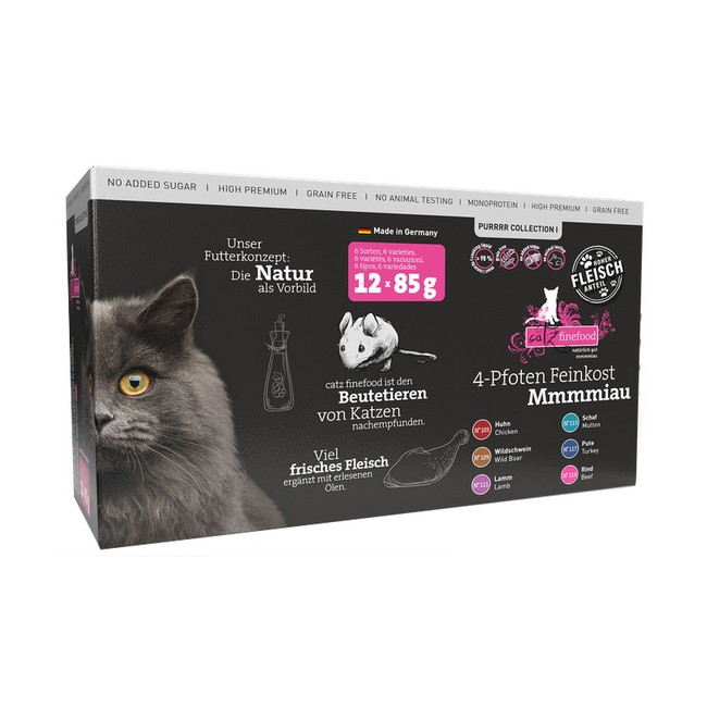 Catz Finefood Purrrr Collection I saszetki multipack 12x85g