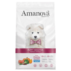 Amanova Dog Puppy  Sensitive Salmon Deluxe - łosoś 2kg
