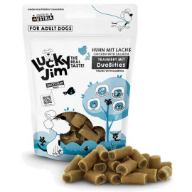 Lucky Jim DuoBities Kurczak i łosoś 70g