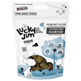 Lucky Jim DuoBities Kurczak i łosoś 70g