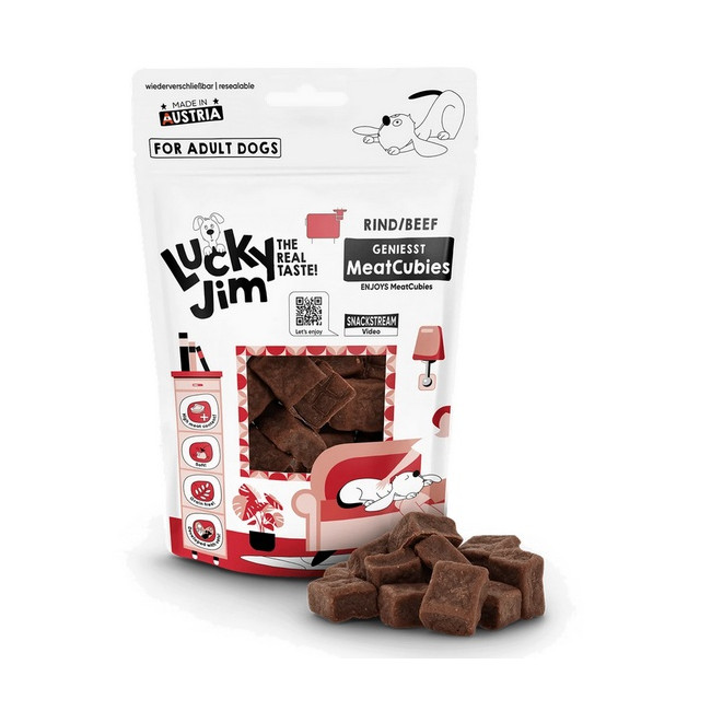 Lucky Jim MeatCubies Wołowina 70g