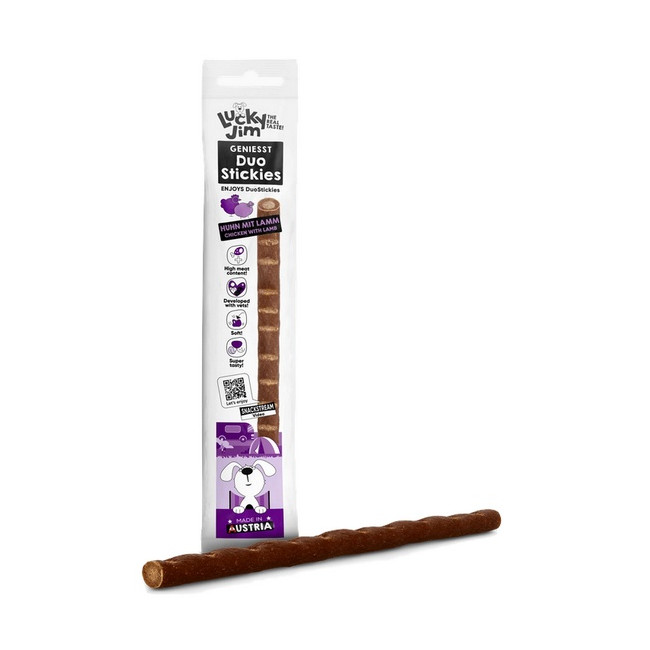 Lucky Jim DuoStickies Kurczak i jagnięcina 15g