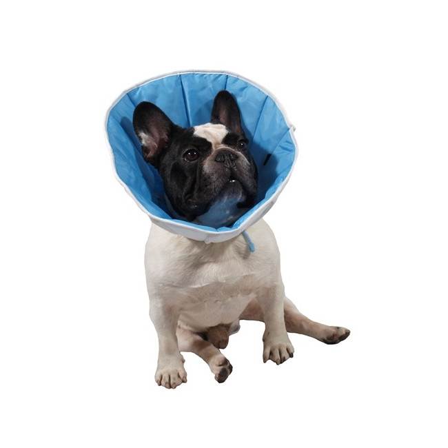 Grande Finale Kołnierz pozabiegowy z tkaniny rozmiar 6 niebieski [WET/KT/6(XXXL)]