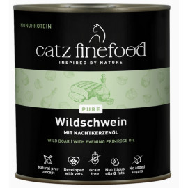 Catz Finefood Purrrr N.109 Dzik puszka 800g