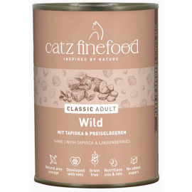 Catz Finefood Classic N.09 Dziczyzna puszka 400g