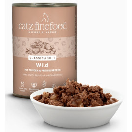 Catz Finefood Classic N.09 Dziczyzna puszka 400g