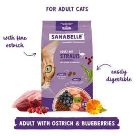 Sanabelle Adult Strauss - ze strusiem 2kg