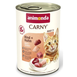 Animonda Carny Adult Wołowina + Kurczak puszka 400g