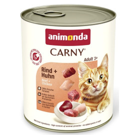 Animonda Carny Adult Wołowina + Kurczak puszka 800g