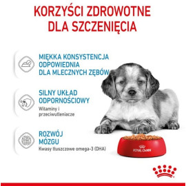 Royal Canin Medium Puppy karma mokra w sosie dla szczeniąt, od 2 do 12 miesiąca, ras średnich 140g