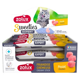 Zolux Sweeties Kremowy przysmak dla kota - kurczak 14g