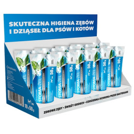 Stoma-żel miętowy - pasta do pielęgnacji uzębienia psów i kotów tubka 50g