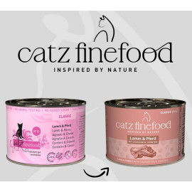 Catz Finefood Classic N.19 Jagnięcina i Konina puszka 200g