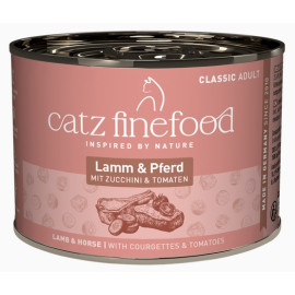 Catz Finefood Classic N.19 Jagnięcina i Konina puszka 200g